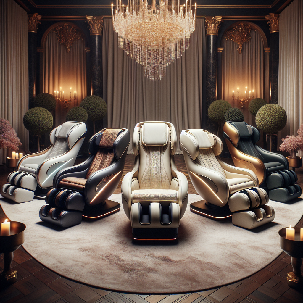 Top 5 massagestole til dig, der ønsker ultimativ luksus og afslapning